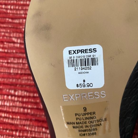 NWT vegan leather mules - Picture 8 of 8